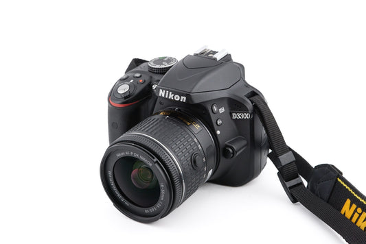 Nikon D3300 + 18-55mm f3.5-5.6 G VR AF-P Nikkor