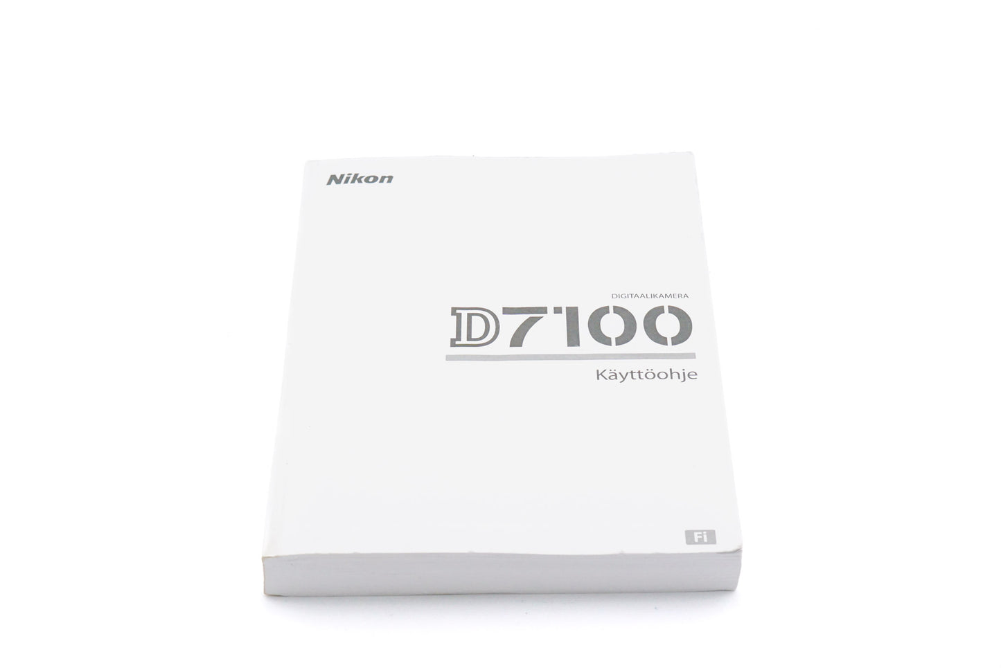 Nikon D7100 Instructions