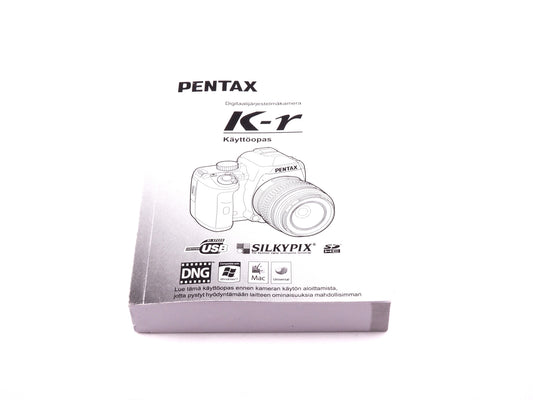 Pentax K-r Instructions
