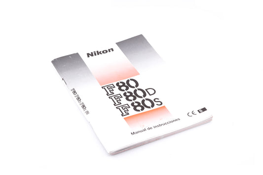Nikon F80/F80D/F80S Instruction Manual