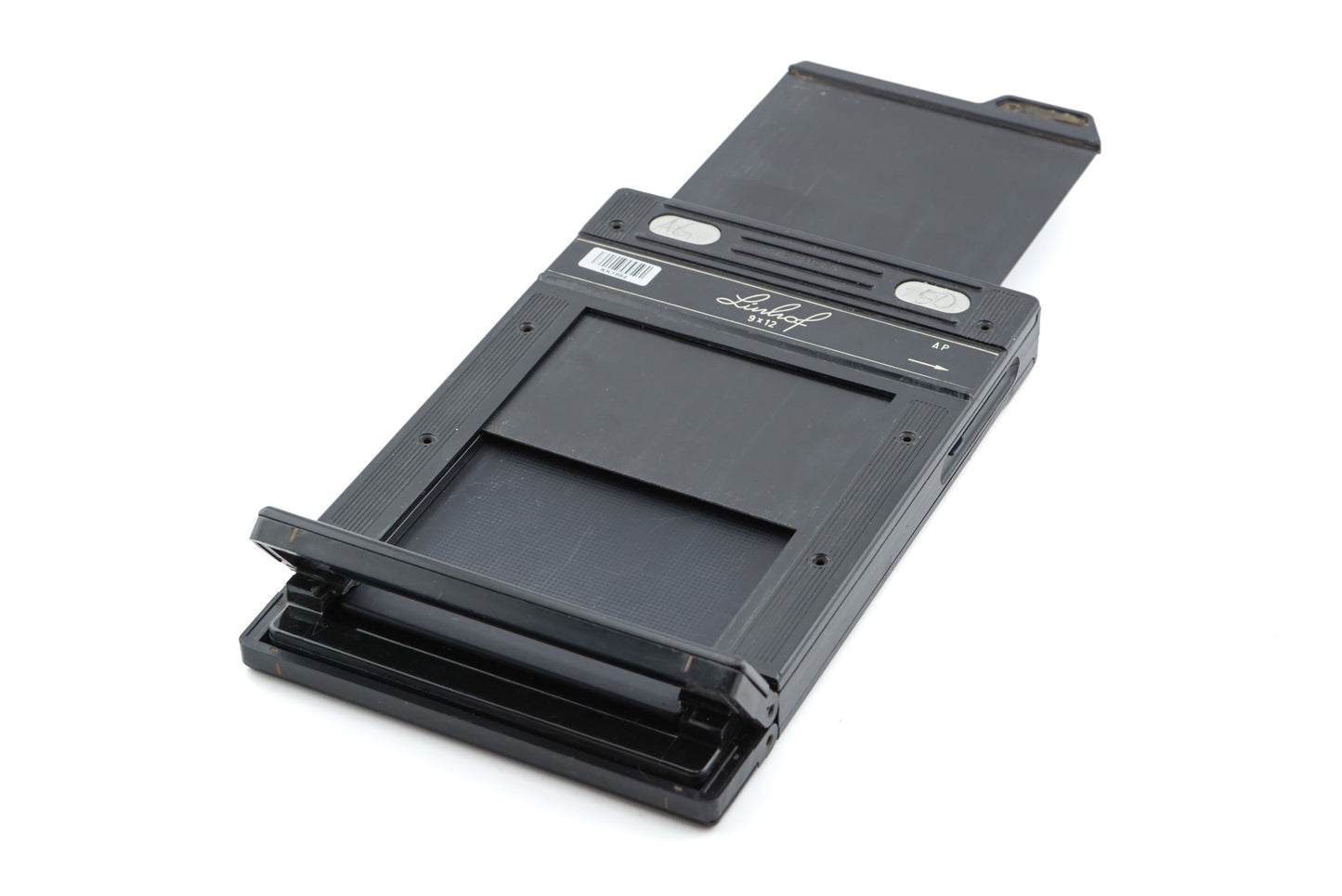 Linhof 9 x 12 cm Cut Film Holder (Early, Doppelkassette)