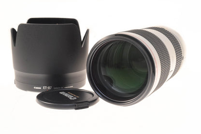 Canon 70-200mm f2.8 L IS II USM