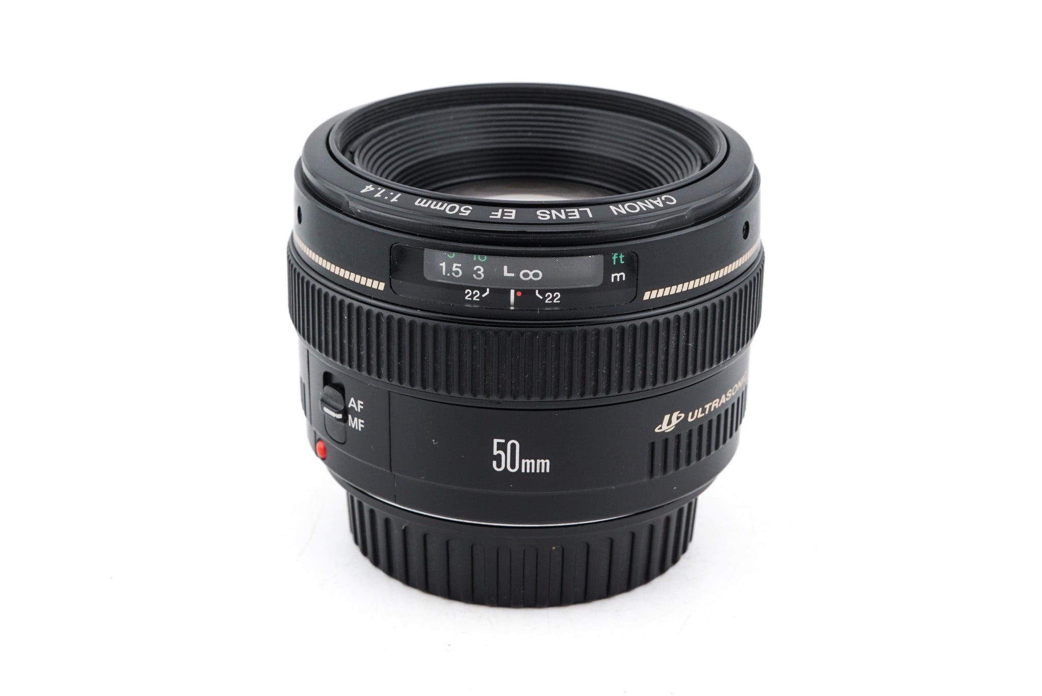 注目ブランドのギフト Canon USM: EF EF50mm 50mm F1.4 the Ef Lens