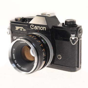 Canon FTb QL + 50mm f1.8 Chrome Nose