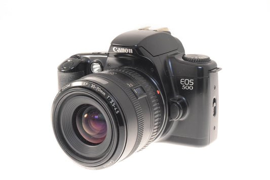 Canon EOS 500 + 35-70mm f3.5-4.5