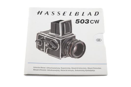 Hasselblad 503CW Instructions