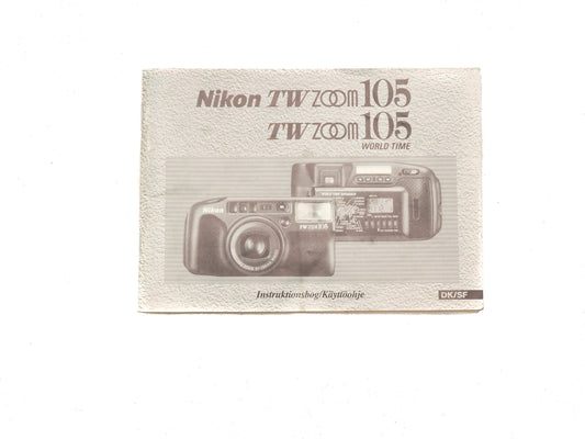Nikon TW Zoom 105/105 World Time Instructions
