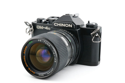 Chinon CM-4s + 35-70mm f2.7-3.5 MC Auto Zoom