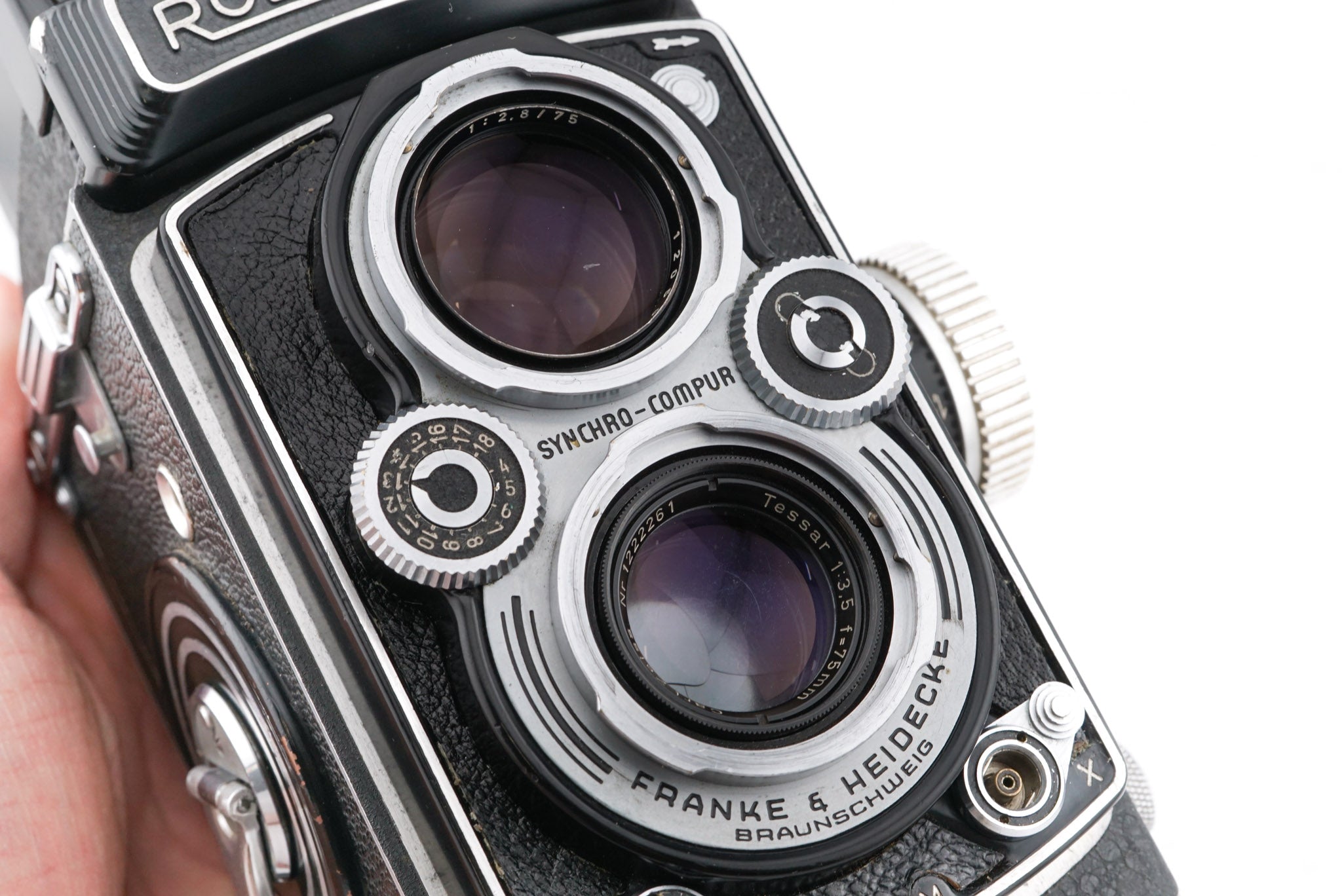 超格安価格 フィルムカメラ F3.5 75mm Xenar IV AUTOMAT ROLLEIFLEX ...