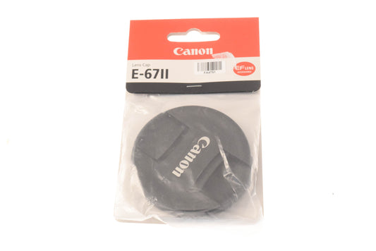 Canon 67mm Lens Cap E-67 II - Accessory