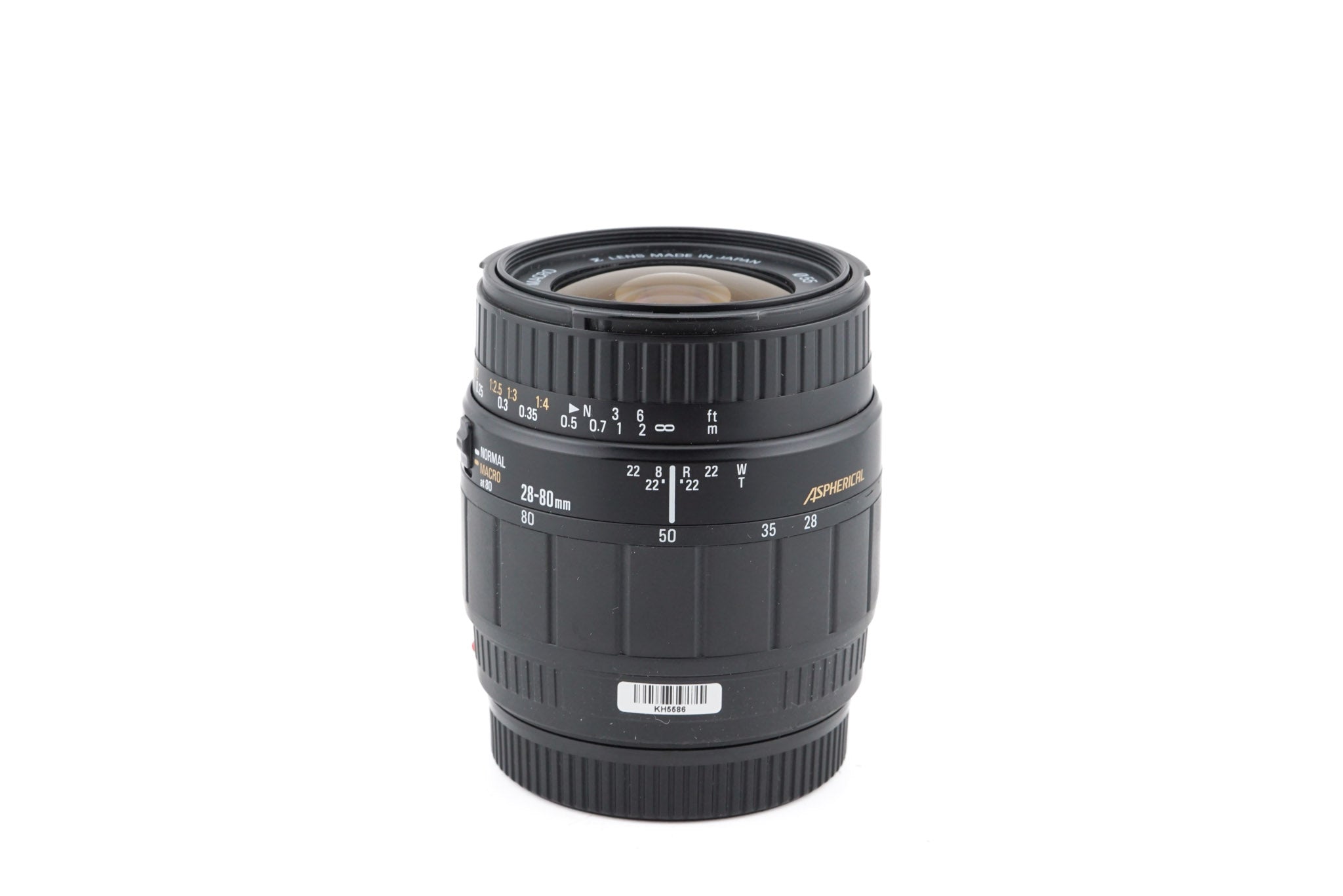 Sigma 28-80mm f3.5-5.6 Zoom Macro Aspherical - Lens – Kamerastore