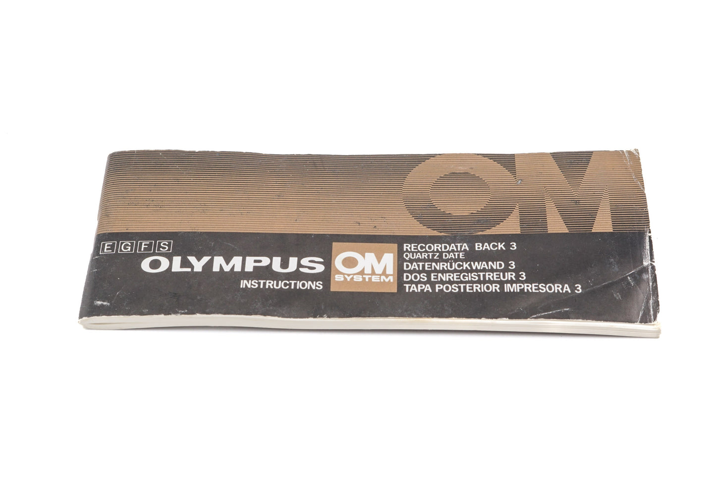 Olympus Recordata Back 3 Instructions