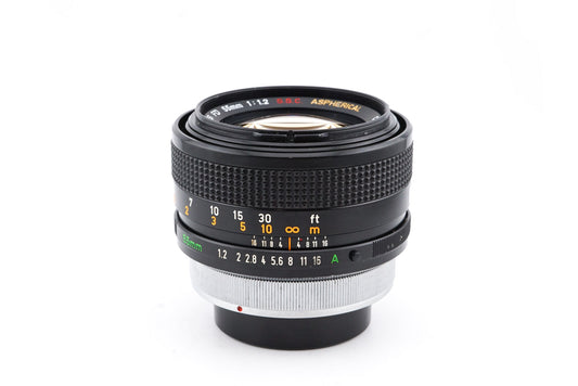 Canon 55mm f1.2 S.S.C. Aspherical + BS-58 Lens Hood