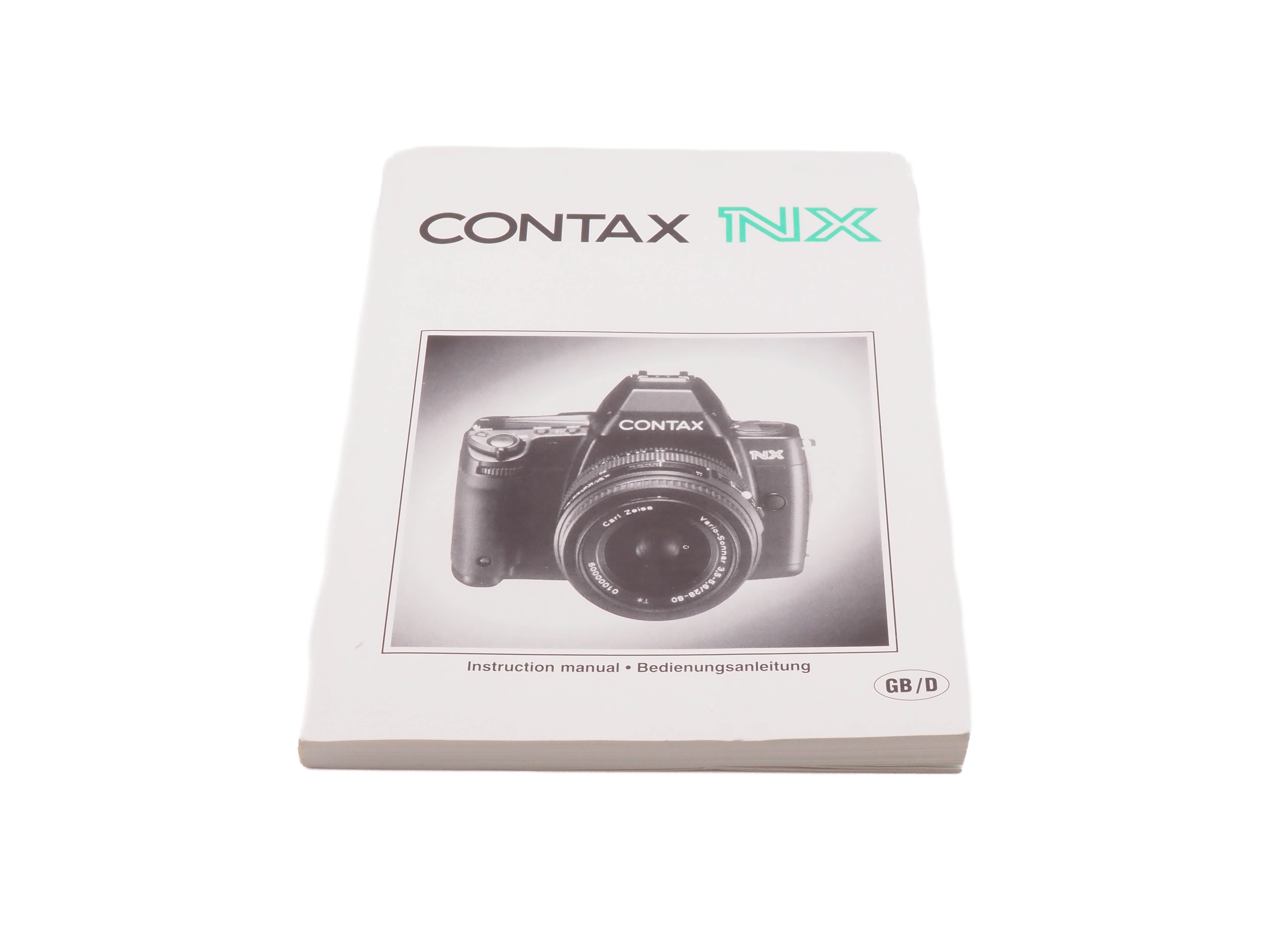 Contax N1 Instructions – Kamerastore