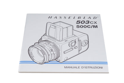 Hasselblad 503CX + Waist Level Finder (New / 42315 Chrome)