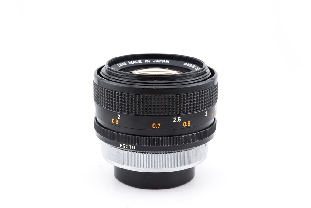 Canon 55mm f1.2 S.S.C. Aspherical + BS-58 Lens Hood
