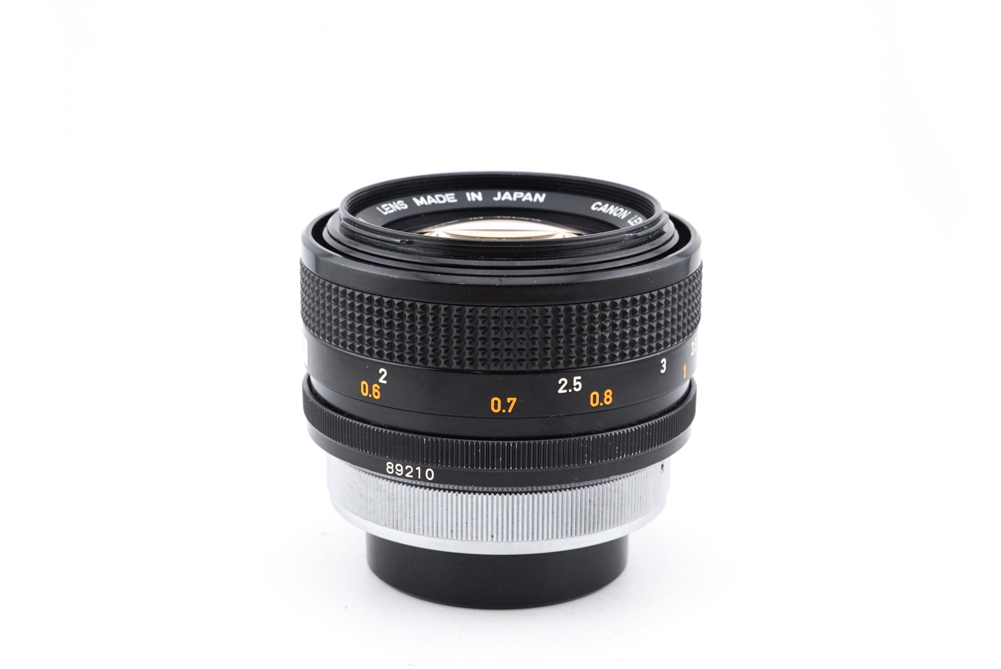 Canon 55mm f1.2 S.S.C. Aspherical + BS-58 Lens Hood