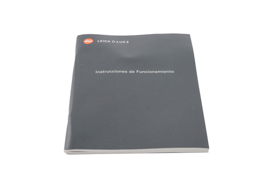 Leica C-LUX 2 Manual