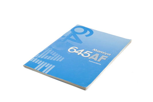 Mamiya 645AF Instructions