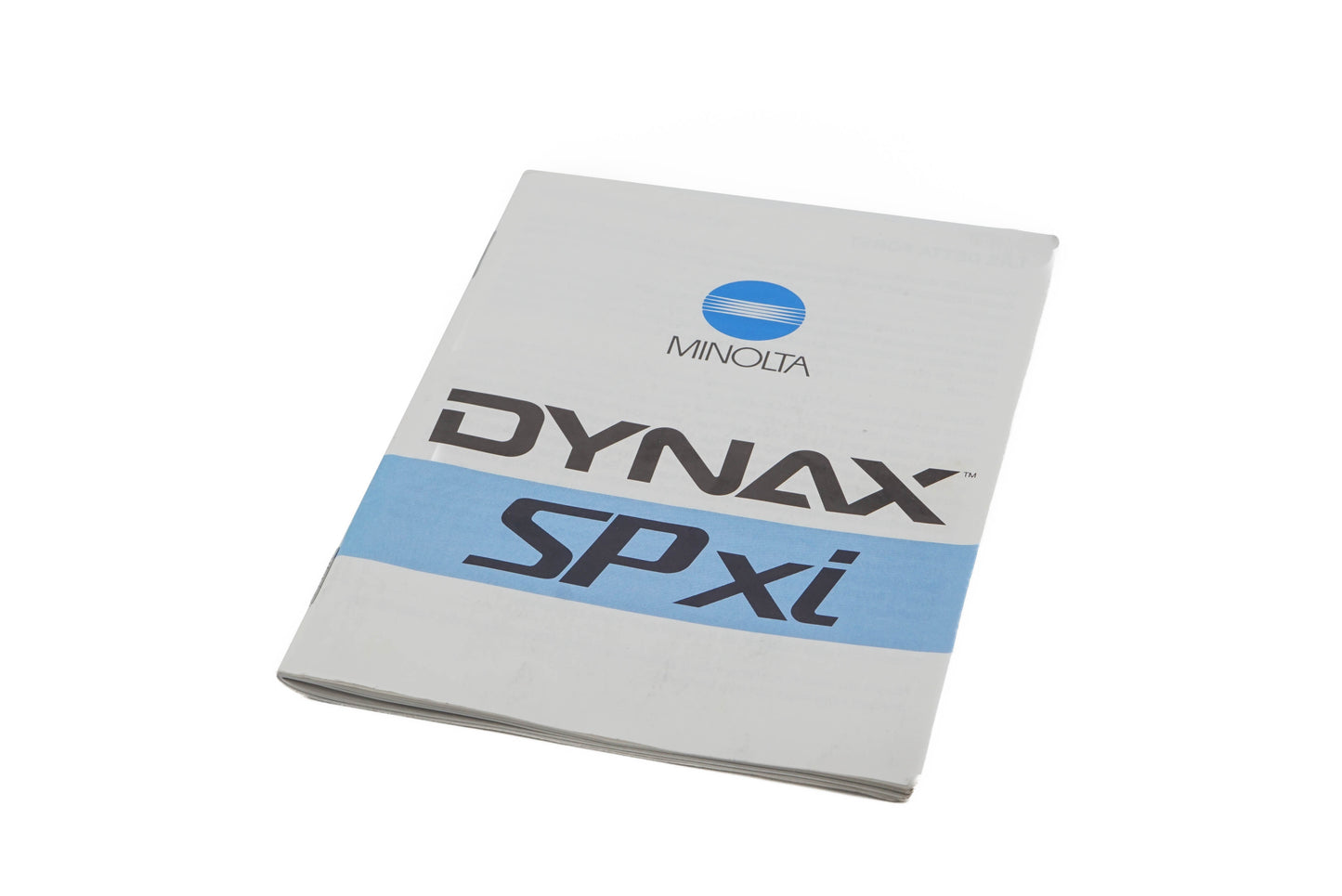 Minolta Dynax SPxi Instructions