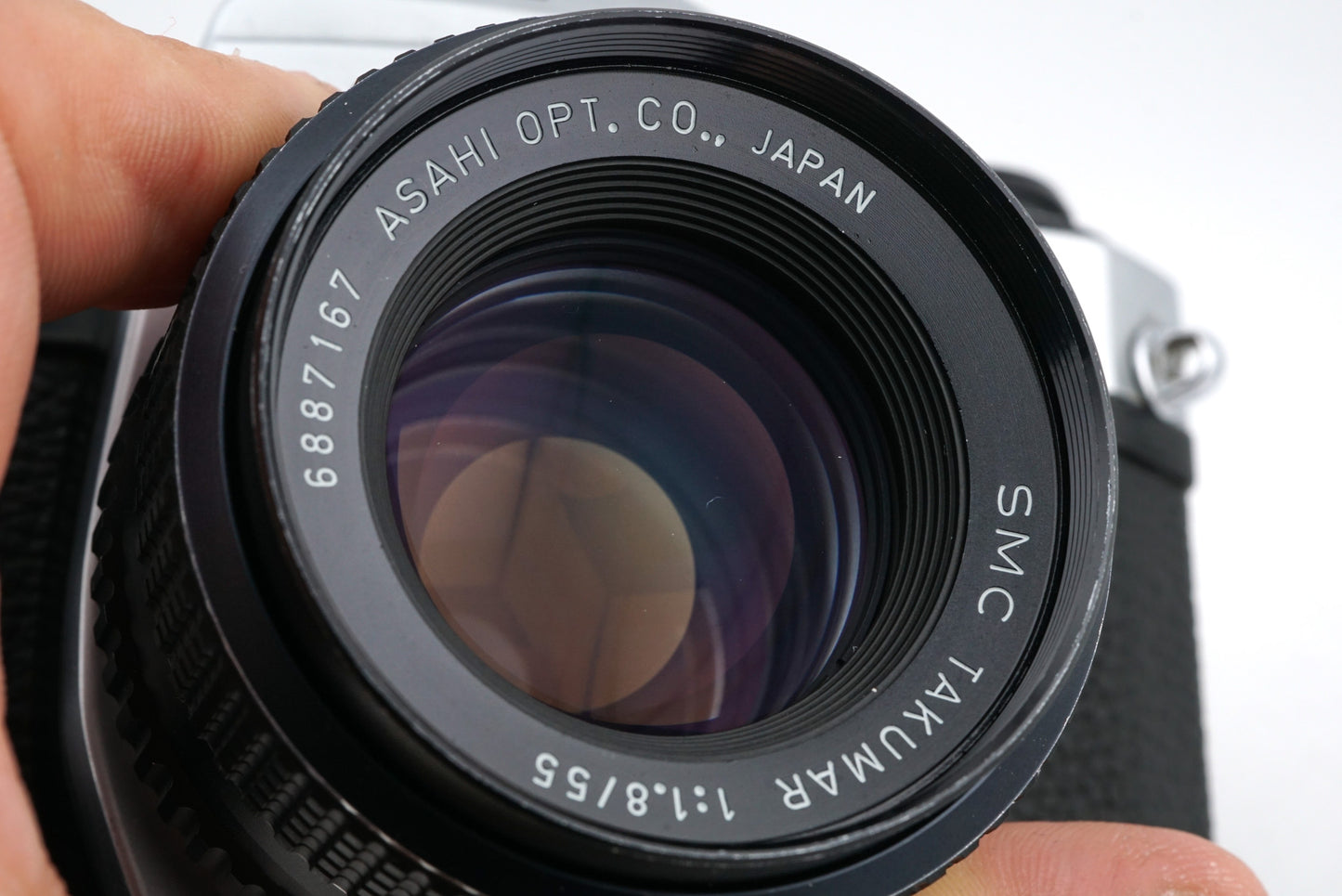 Pentax Spotmatic SP F + 55mm f1.8 SMC Takumar