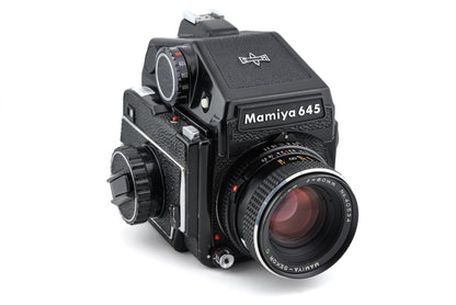 Mamiya M645 + 80mm f2.8 Sekor C + PD Prism Finder S