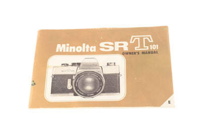 Minolta SR-T 101 Instruction Manual