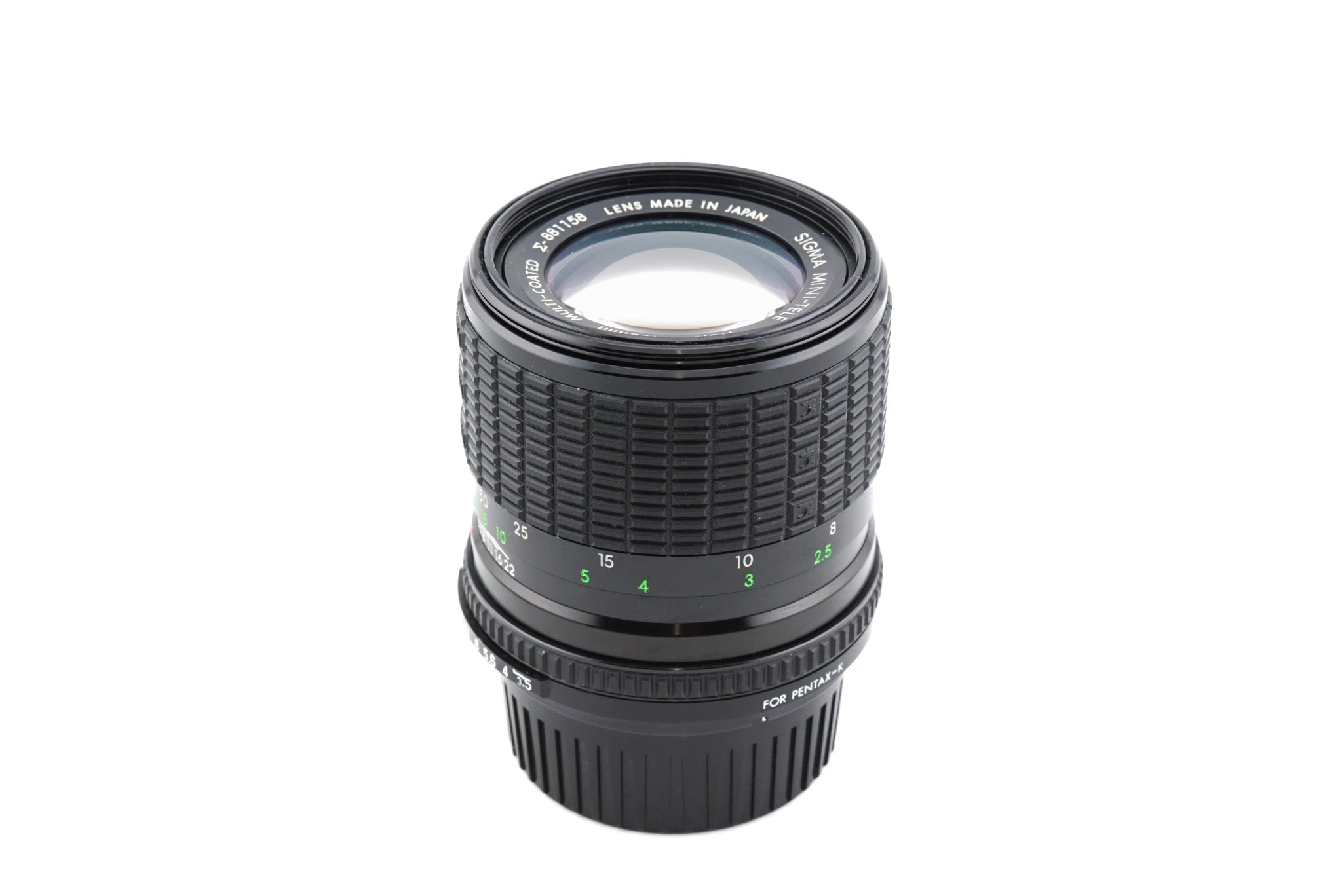 Sigma 135mm f3.5 Mini-Tele Multi-Coated – Kamerastore