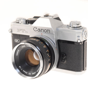 Canon FTb QL + 50mm f1.8 Chrome Nose