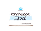 Minolta Dynax 3xi Instructions