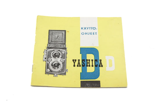 Yashica D Instructions