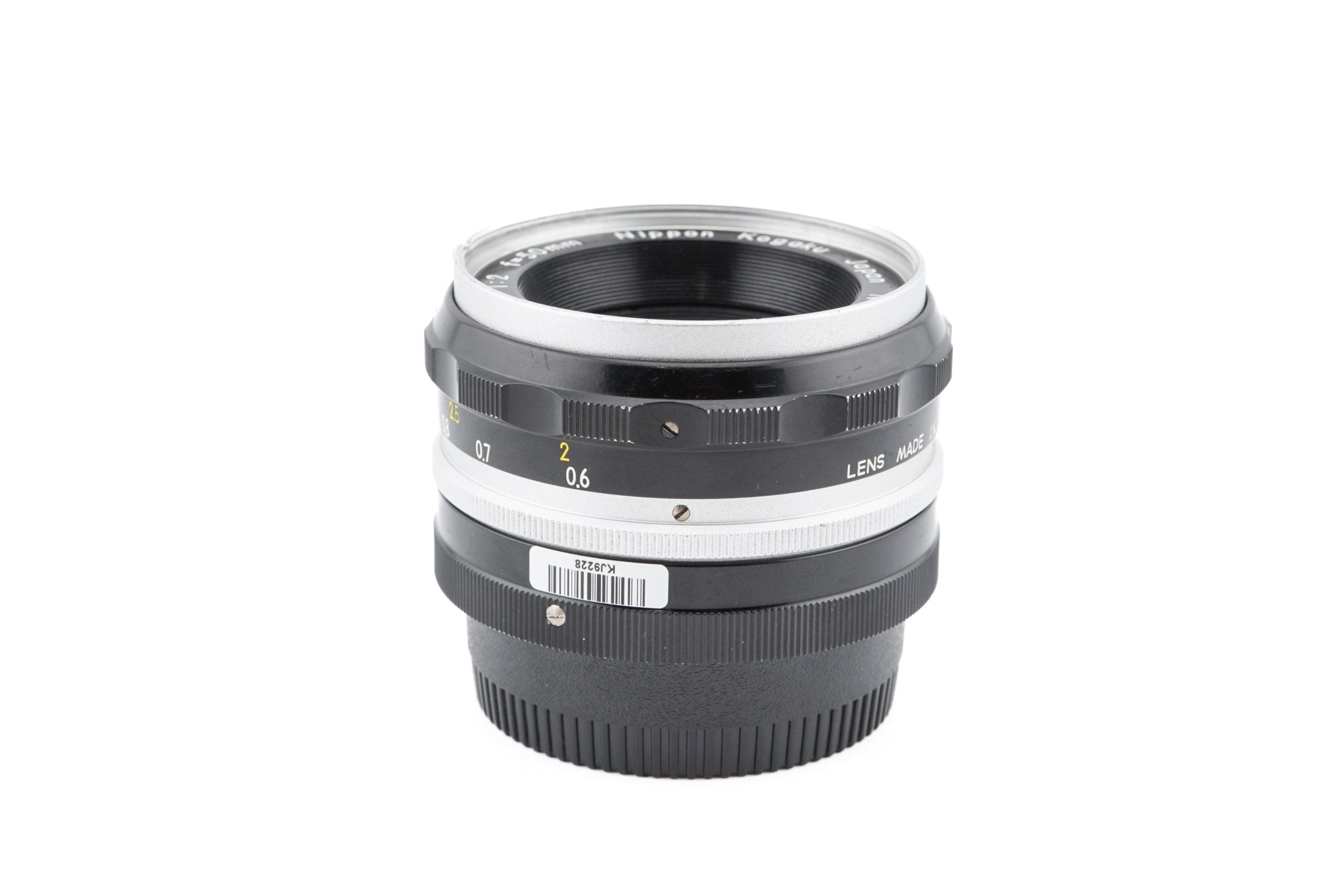 Nikon 50mm f2 Nikkor-H Auto Pre-AI – Kamerastore