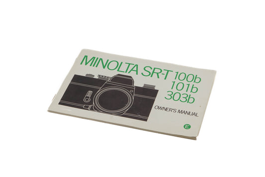 Minolta SR-T 100b/101b/303b Instruction Manual