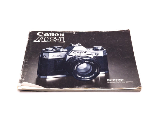Canon AE-1 Instructions