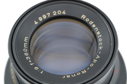 Rodenstock 360mm f9 Apo-Ronar