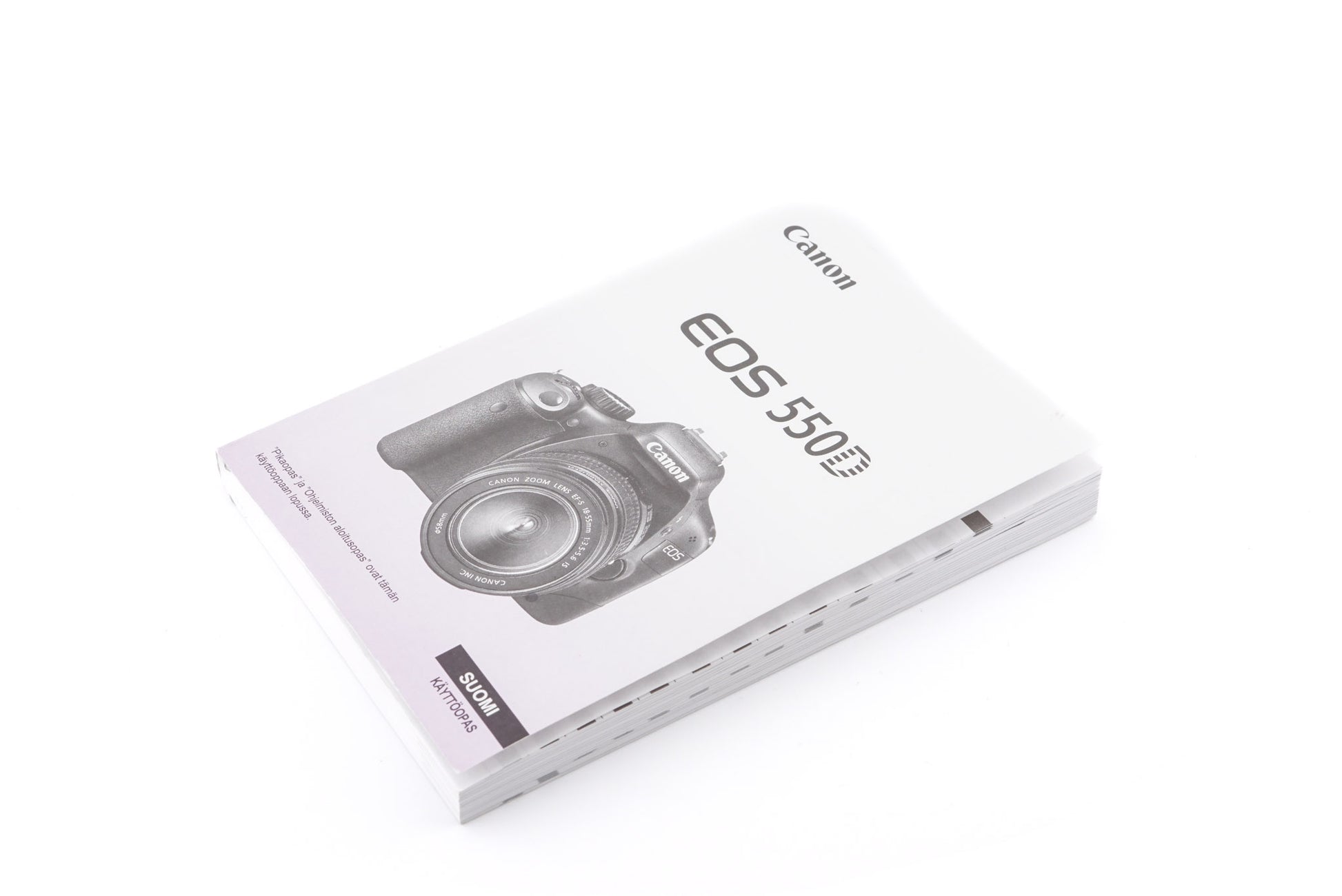 Canon EOS 550D Instructions – Kamerastore