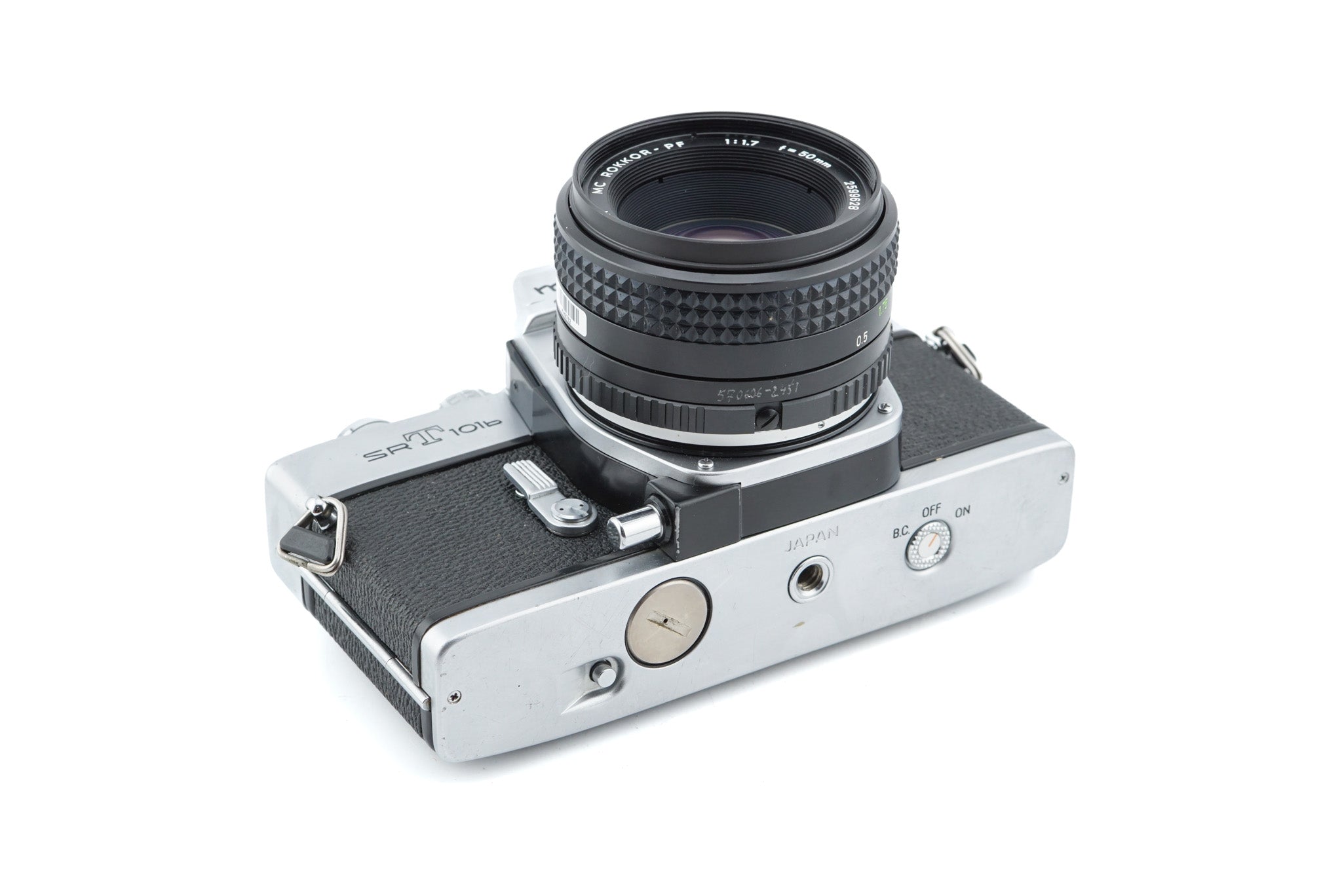 Minolta SR-T 101b + 50mm f1.7 MC Rokkor-PF – Kamerastore