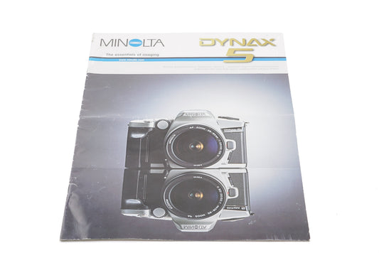 Minolta Dynax 5 Brochure