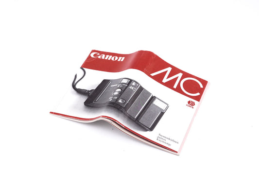 Canon MC Instructions