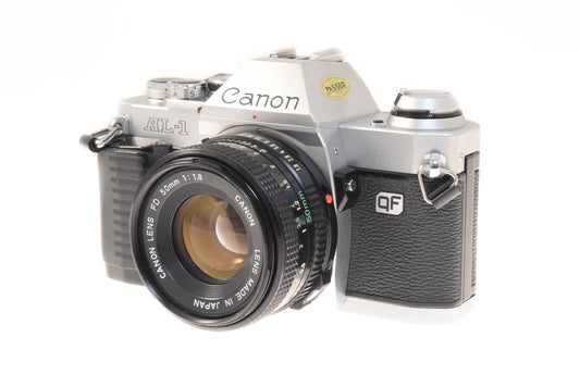 Canon AL-1 + 50mm f1.8 FDn