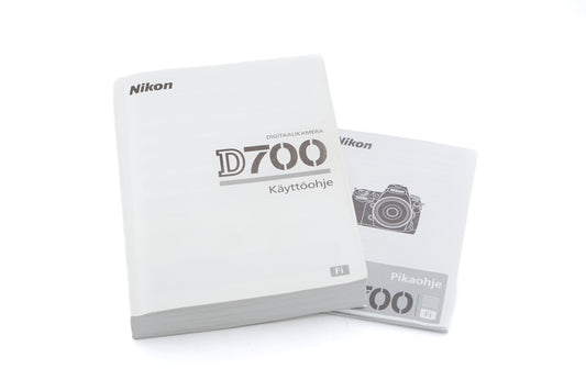 Nikon D700 Instructions