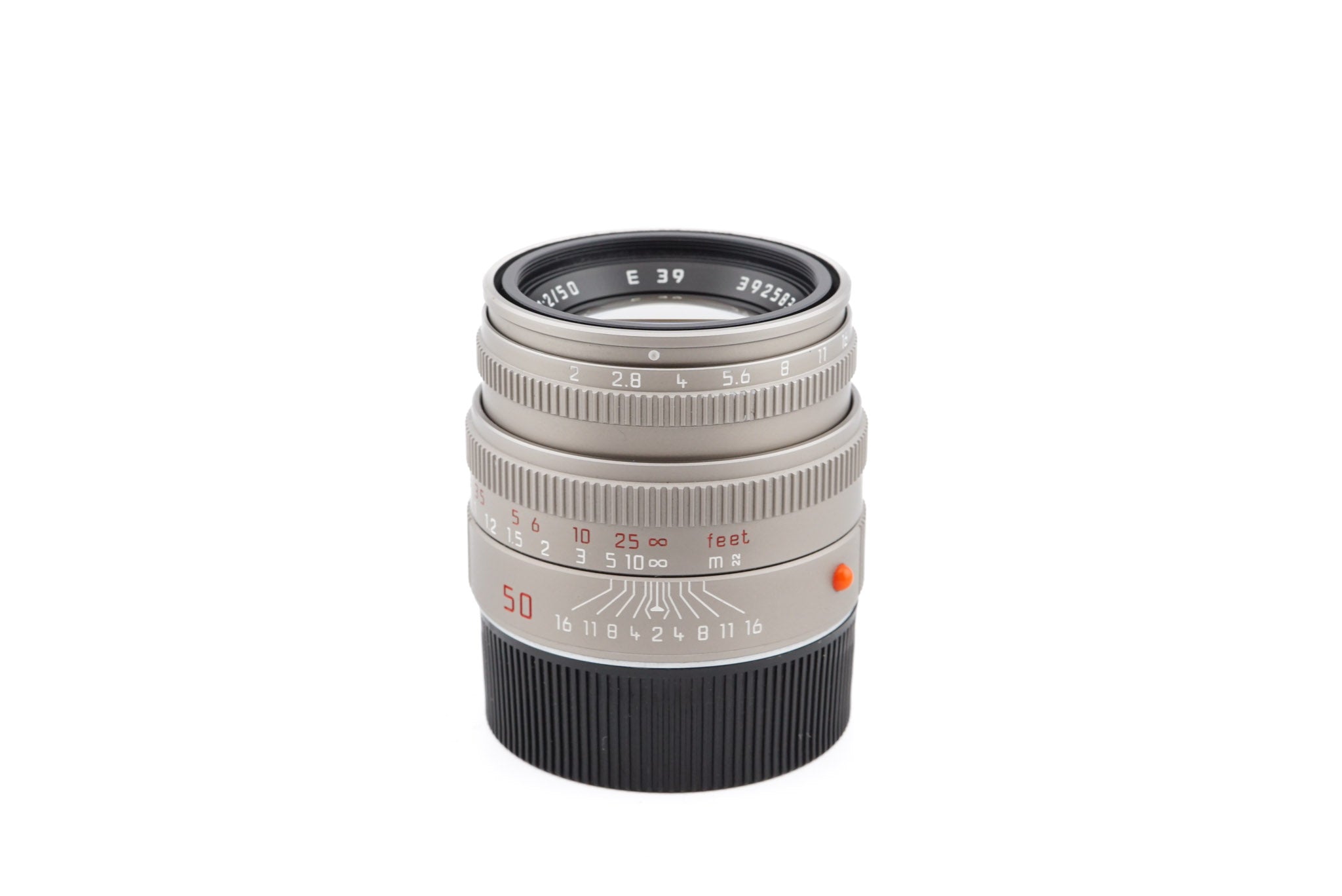 Leica 50mm f2 Summicron-M (Type V, Titan 11624) – Kamerastore