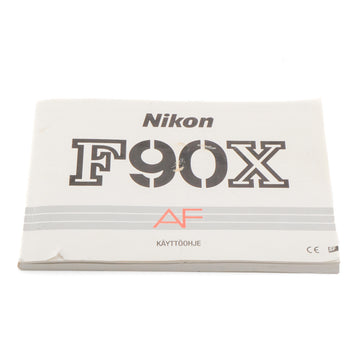 Nikon F90X Instruction Manual