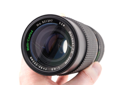 Marexar 80-205mm f4.5 Multi-Coated CX Zoom
