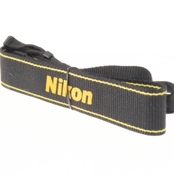 Nikon Black & Yellow Fabric Neck Strap