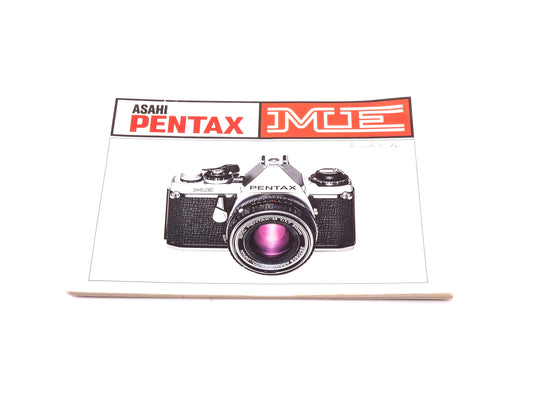 Pentax ME Instruction Manual