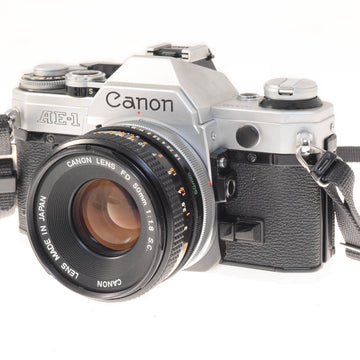 Canon AE-1 + 50mm f1.8 S.C.