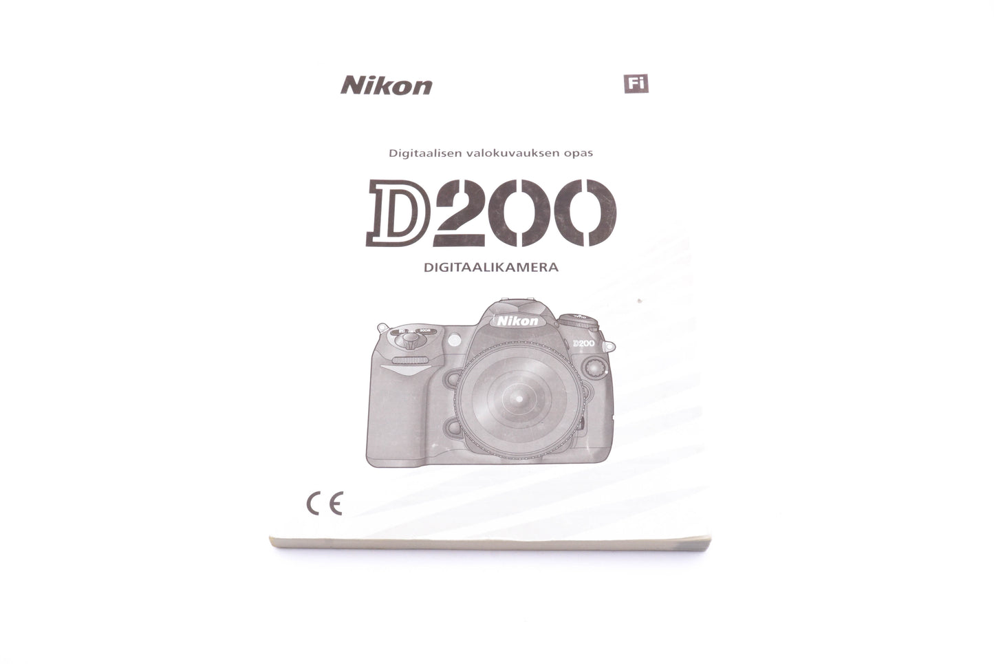 Nikon D200 Instructions