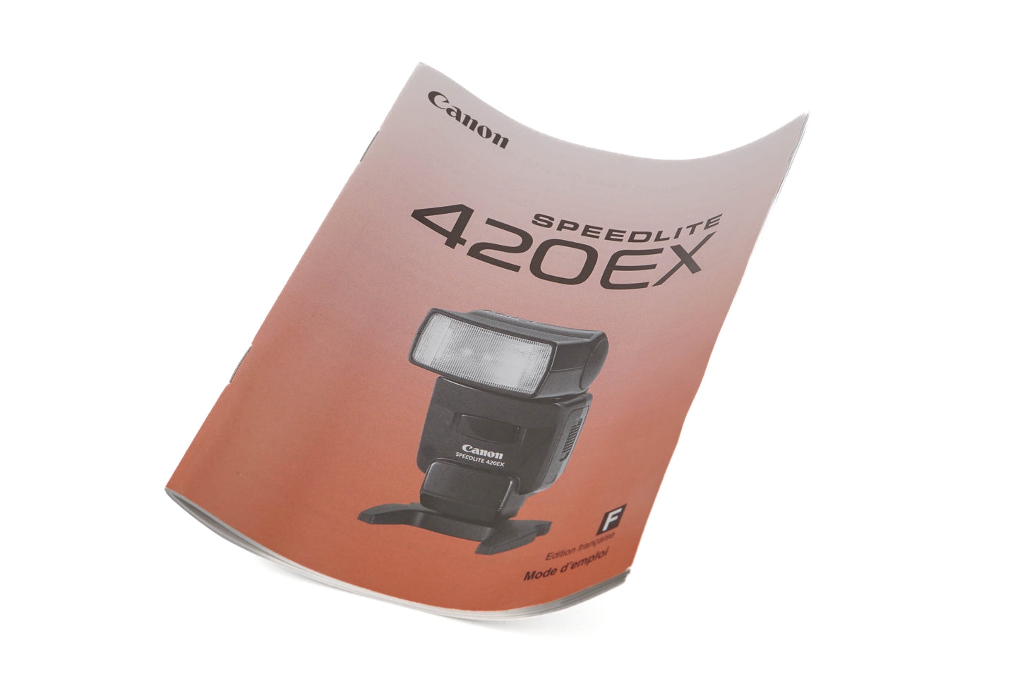 Canon 420EX Speedlite Instructions