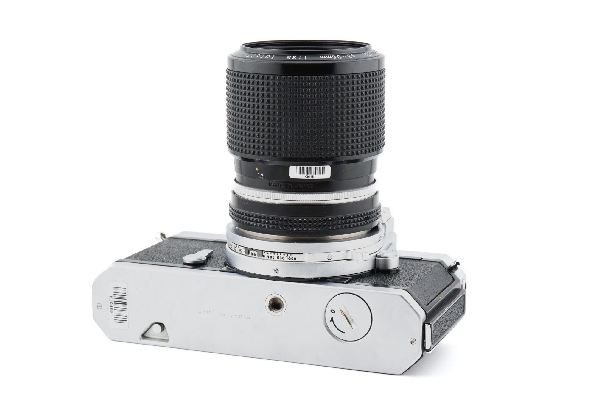 Nikon Nikkormat FT + 43-86mm f3.5 Zoom-Nikkor AI – Kamerastore